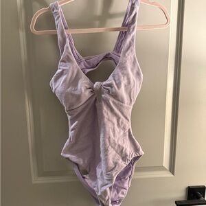 Lavender One Piece Swimsuit